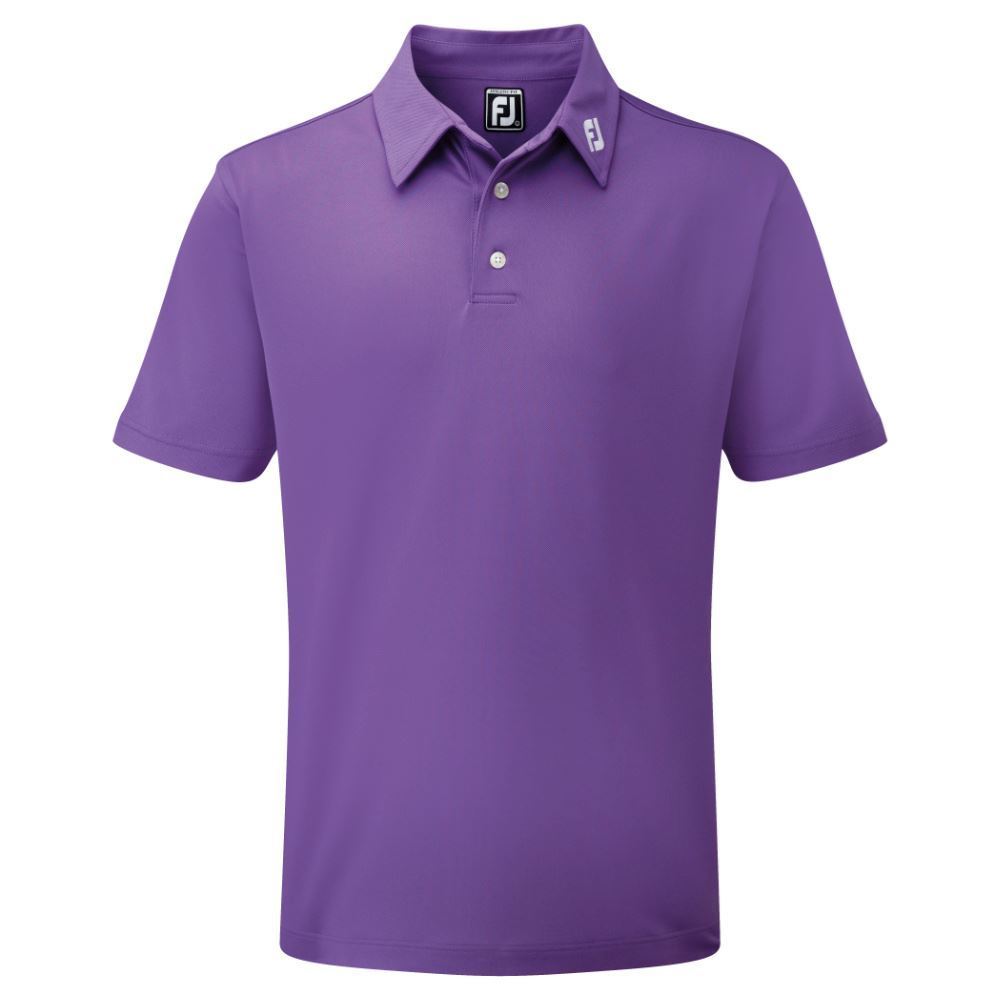 FootJoy Men's Stretch Pique Solid Golf Polo Shirt