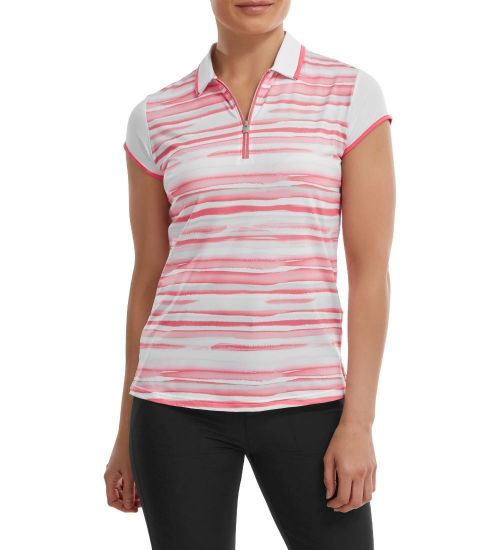 ladies cap sleeve golf shirts