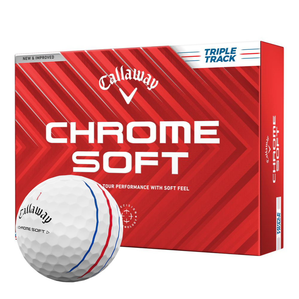 Callaway Chrome Soft Triple Track Golf Balls