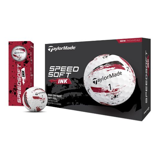 Picture of TaylorMade Speed Soft Ink Golf Balls