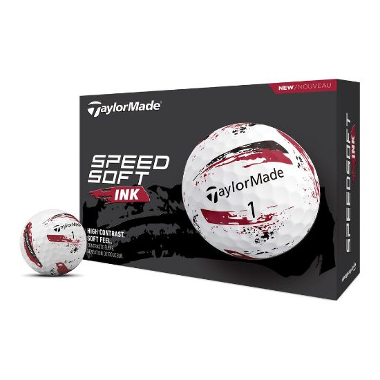 Picture of TaylorMade Speed Soft Ink Golf Balls