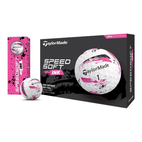 Picture of TaylorMade Speed Soft Ink Golf Balls