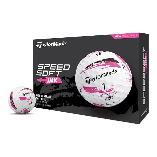 Picture of TaylorMade Speed Soft Ink Golf Balls