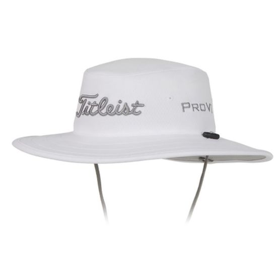 Titleist Tour Aussie White Golf Hat Front View