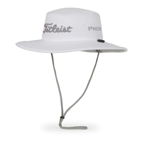 Titleist Tour Aussie White Golf Hat Front View