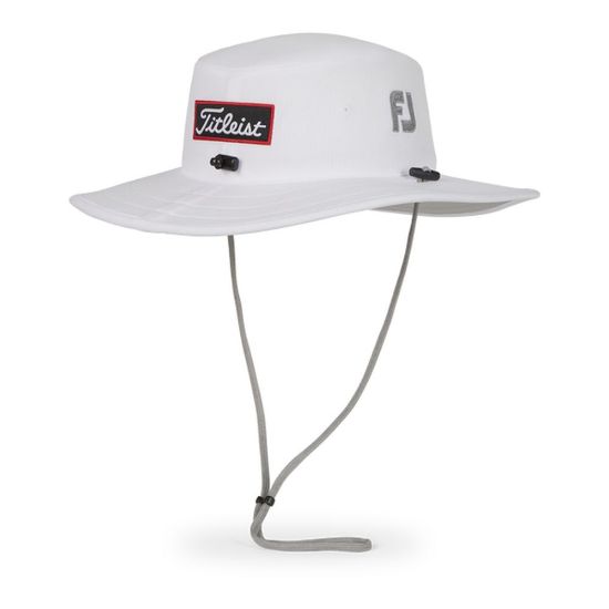 Titleist Tour Aussie White Golf Hat Back View