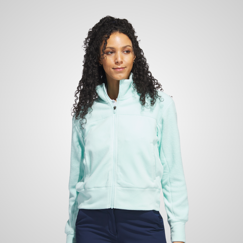 adidas Ladies Fleece Full Zip Golf Jacket