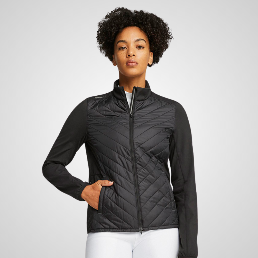 Puma Ladies Frost Quilted Golf Jacket