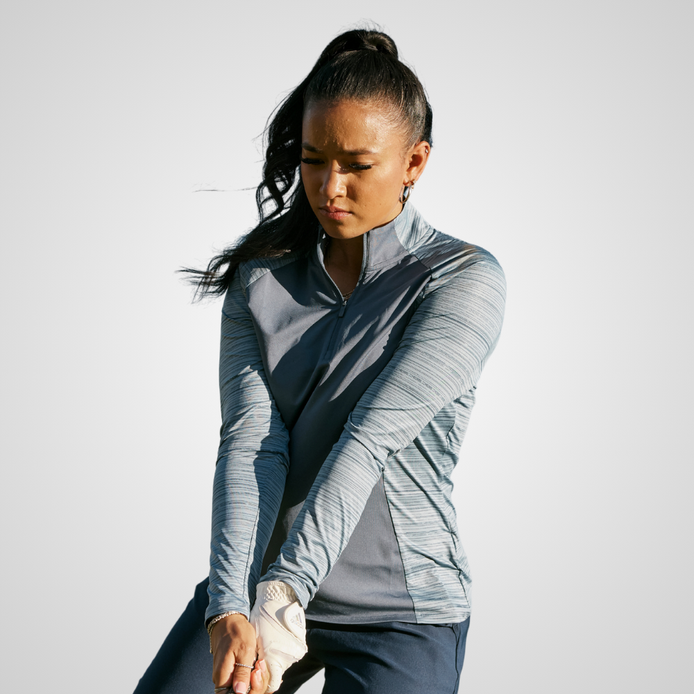 adidas Ladies Ultimate 1/4 Zip Golf Midlayer