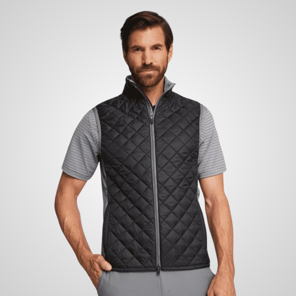 Puma Men's Frost Quilted Golf Vest