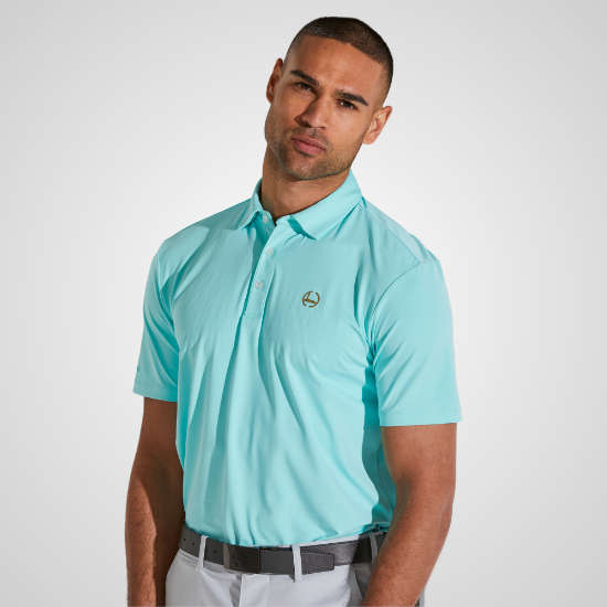 Picture of PING Men's Gold Putter Golf Polo Shirt