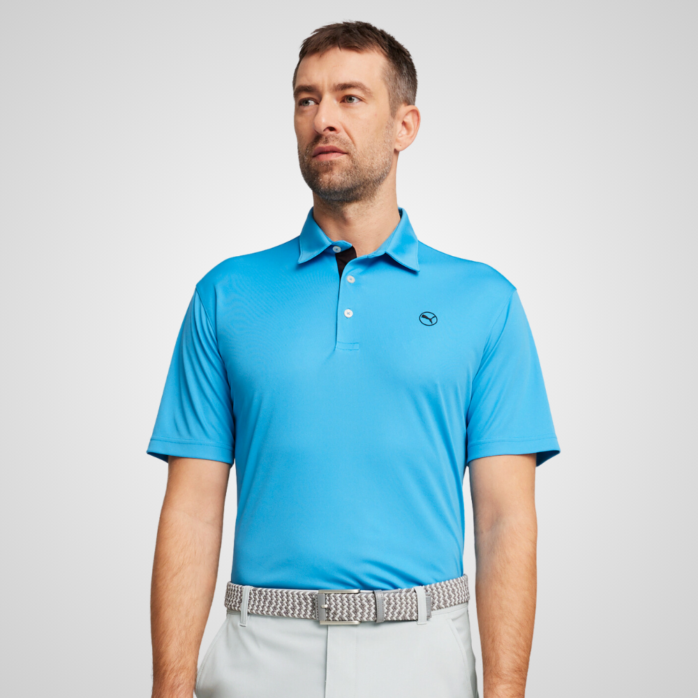 Puma Men's Pure Solid Golf Polo Shirt