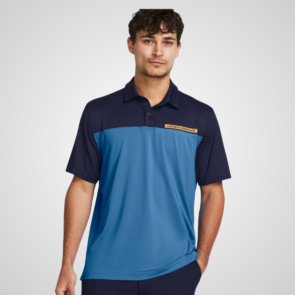 Under Armour Men's T2G Colour Block Golf Polo Shirt