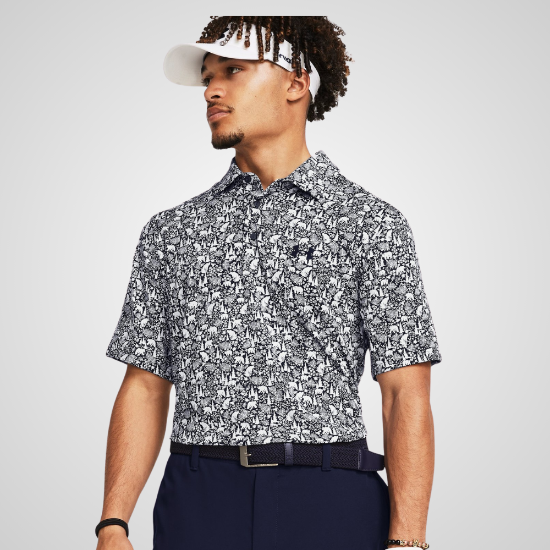 Under Armour Men's Playoff 3.0 Printed Golf Polo Shirt | Foremost Golf