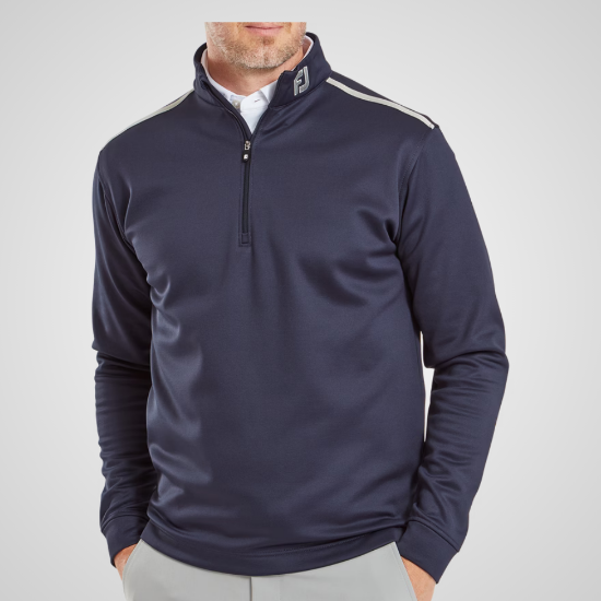 Picture of FootJoy Men's Jersey Solid Chill-Out Golf Sweater