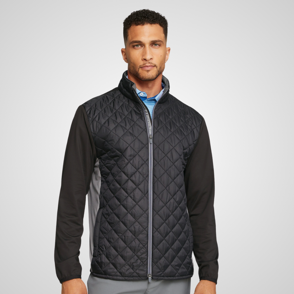 Puma Men's Frost Quilted Golf Jacket