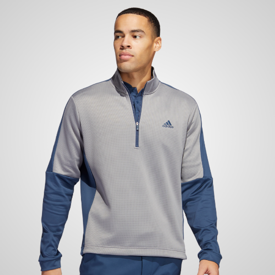 Picture of adidas Men's Colour Block 1/4-Zip Golf Pullover