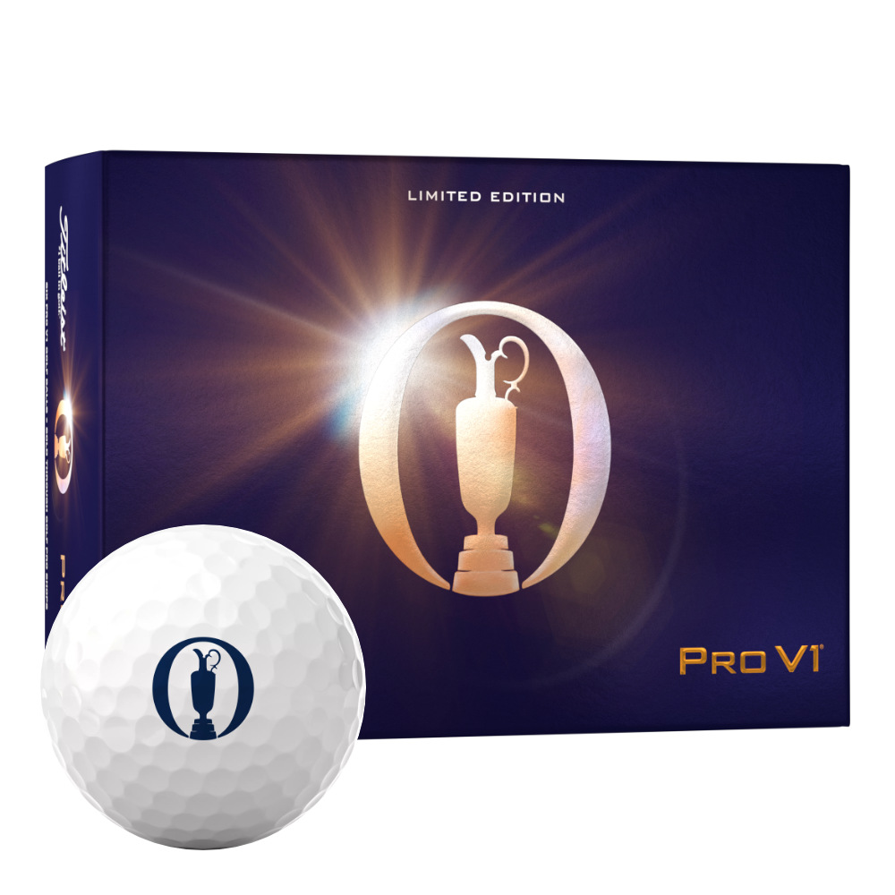 Titleist Pro V1 The Open Golf Balls (6 Ball Pack)