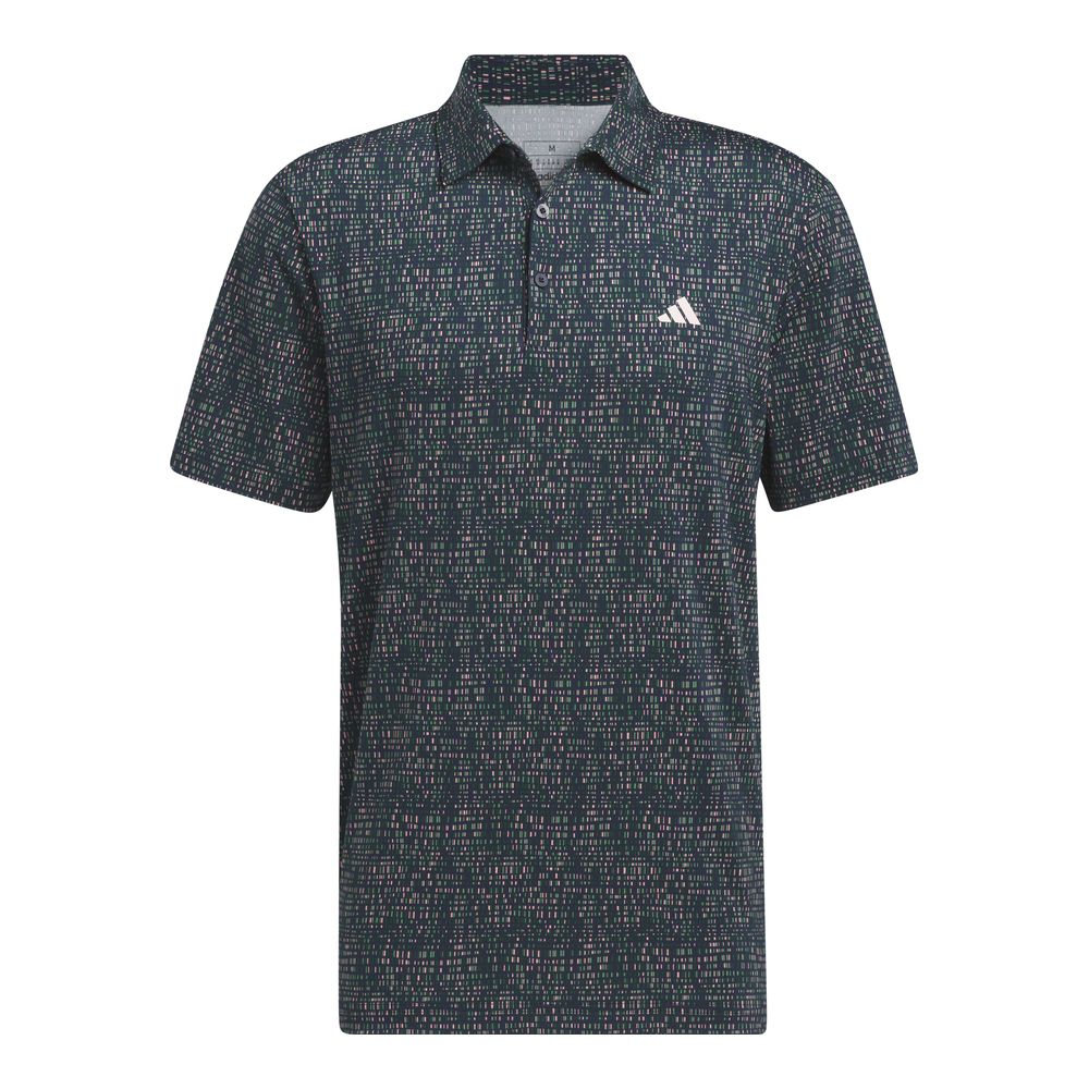 adidas Men s Ultimate 365 Power Grid Print Golf Polo Shirt Foremost Golf