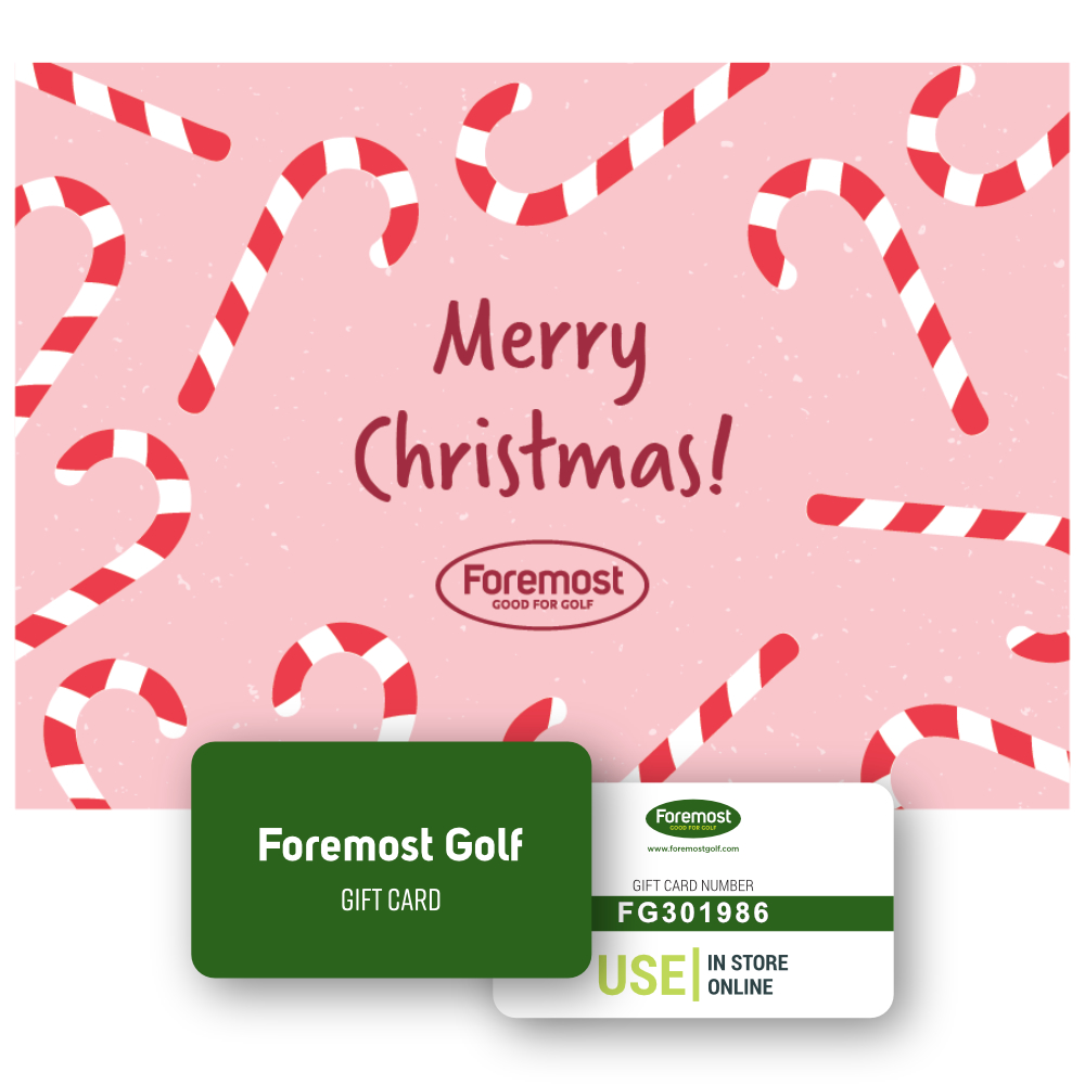 Christmas Candy Cane Gift Card