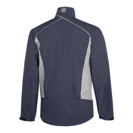 Galvin Green Ames Navy/Grey Golf Jacket Back View