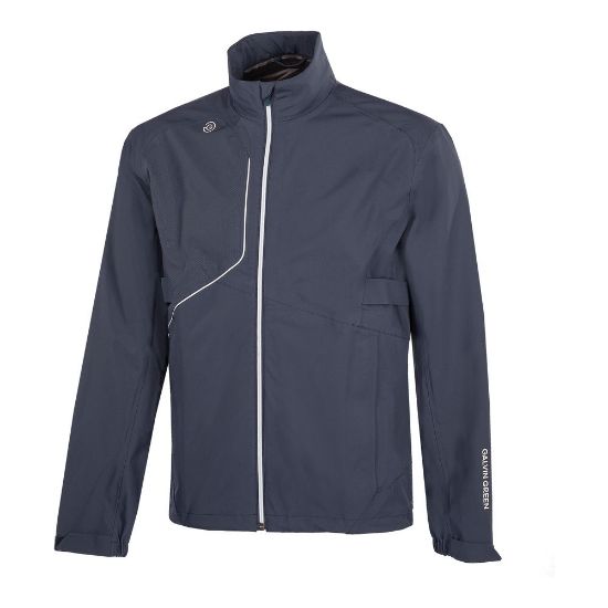 Galvin Green Ames Navy Golf Jacket Front View