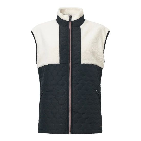 Abacus Ladies Preston Pile Golf Wind Vest Front View