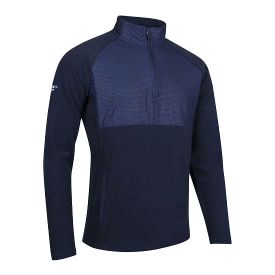 Picture of Glenmuir Men's Culross Fleece Hybrid Golf Midlayer