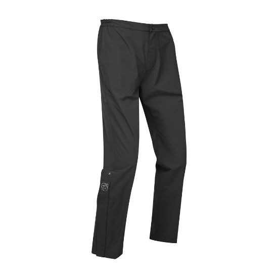 FootJoy Men's HydroLite X Golf Rain Trousers Black Front View