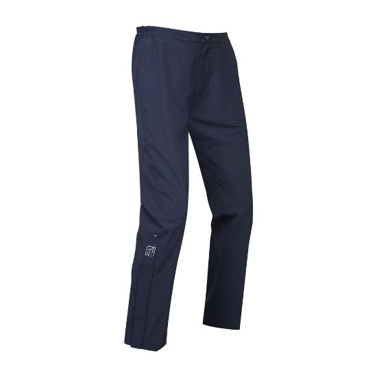 FootJoy Men's HydroLite X Golf Rain Trousers Navy Front View