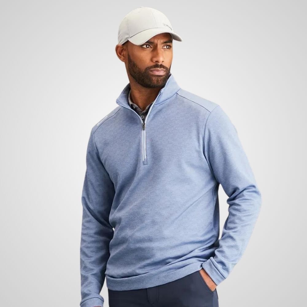 PING Men s Bexton 1 2 Zip Fleece Golf Midlayer Foremost Golf