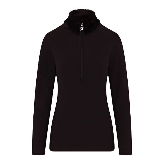 Picture of Swing Out Sister Ladies Tigress 1/4-Zip Golf Midlayer