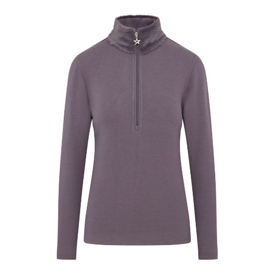 Picture of Swing Out Sister Ladies Tigress 1/4-Zip Golf Midlayer