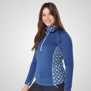 Picture of Swing Out Sister Ladies Maisy 1/4-Zip Golf Midlayer