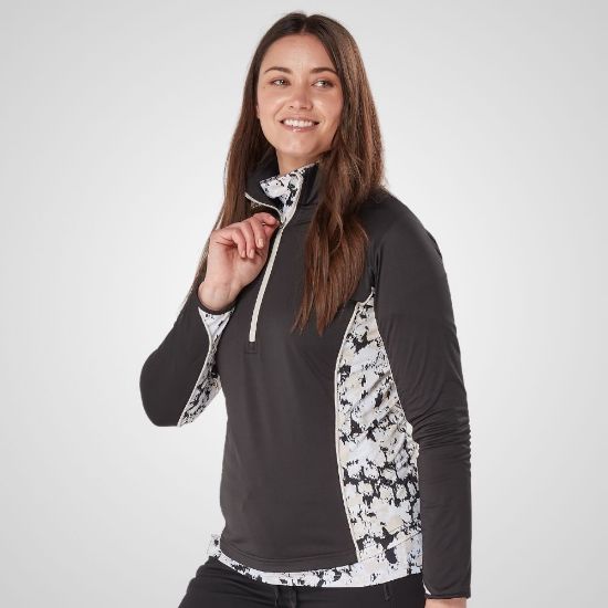 Picture of Swing Out Sister Ladies Maisy 1/4-Zip Golf Midlayer