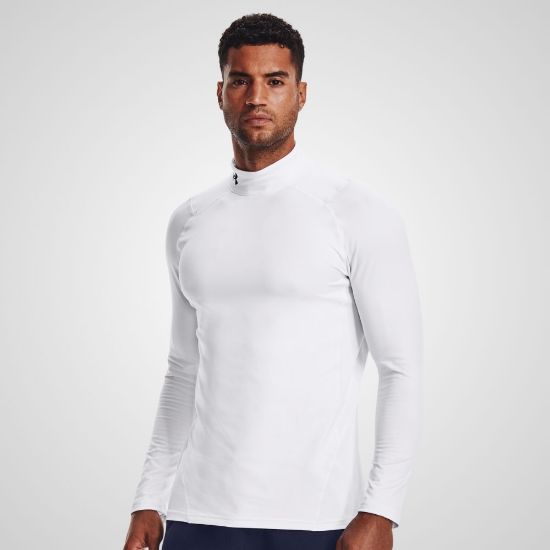 Under Armour Men s Cold Gear Fitted Mock Top Foremost Golf