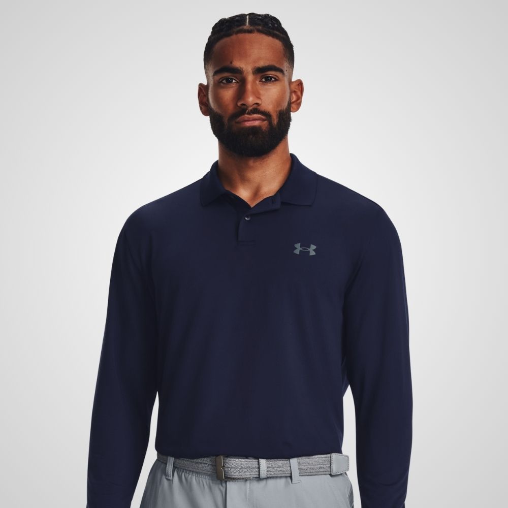 Mens under armour golf polo best sale