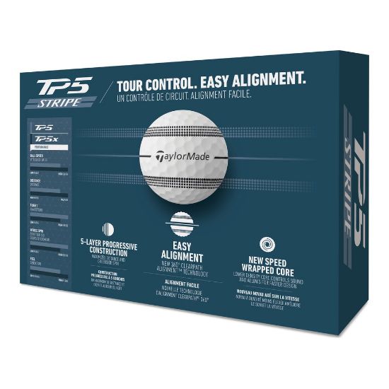 Picture of TaylorMade TP5 Stripe Golf Balls