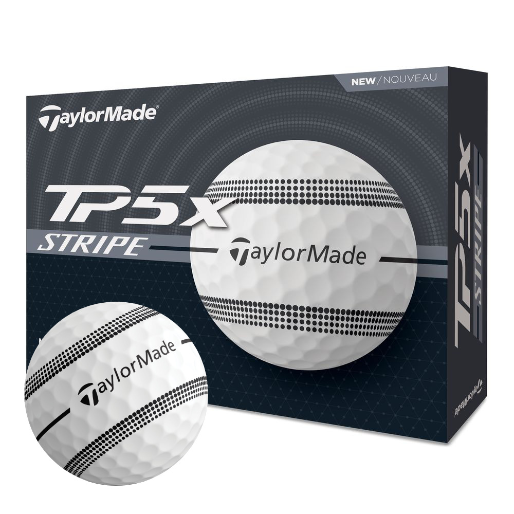 TaylorMade TP5x Stripe Golf Balls