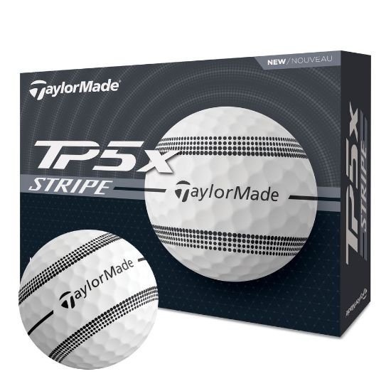 Picture of TaylorMade TP5x Stripe Golf Balls