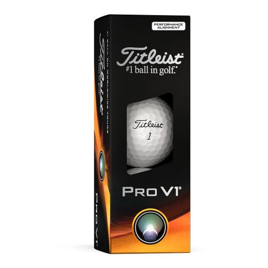 Picture of Titleist Pro V1 Performance Alignment Golf Balls 