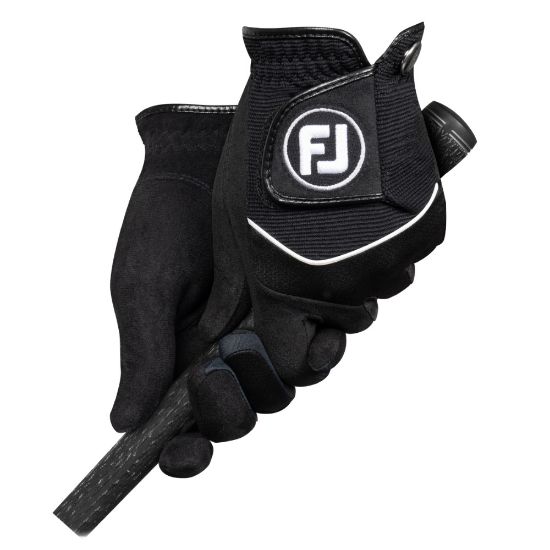 FootJoy Men's RainGrip Pair (2024) Golf Gloves Gripping View