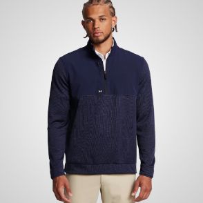 Picture of Under Armour Men's Drive Storm 1/2 Zip Golf Sweater Fleece