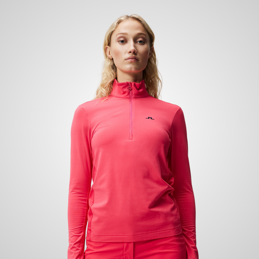 J.Lindeberg Ladies Lauryn 1/2 Zip Golf Midlayer