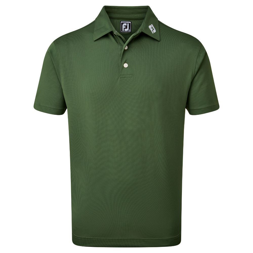 FootJoy Men's Stretch Pique Solid Golf Polo Shirt