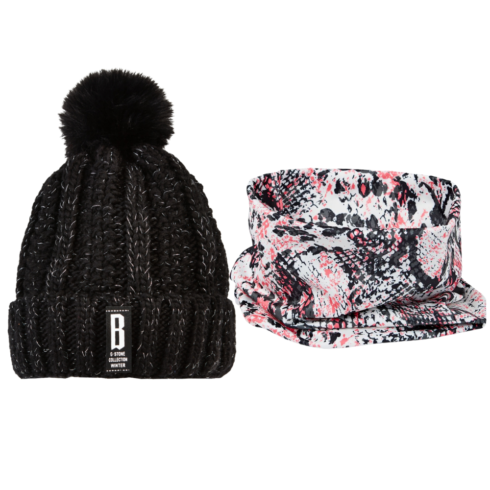 Swing Out Sister Ladies Bobble Hat & Snood Bundle