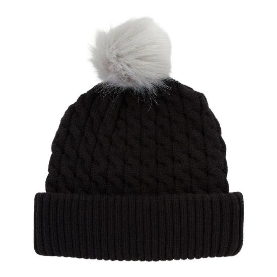 Picture of Titleist Cable Knit Pom Pom Golf Beanie