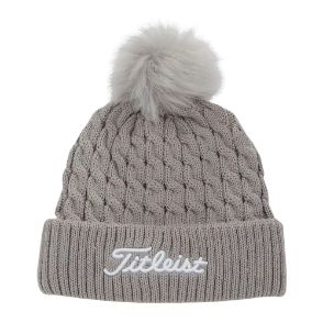 Picture of Titleist Cable Knit Pom Pom Golf Beanie