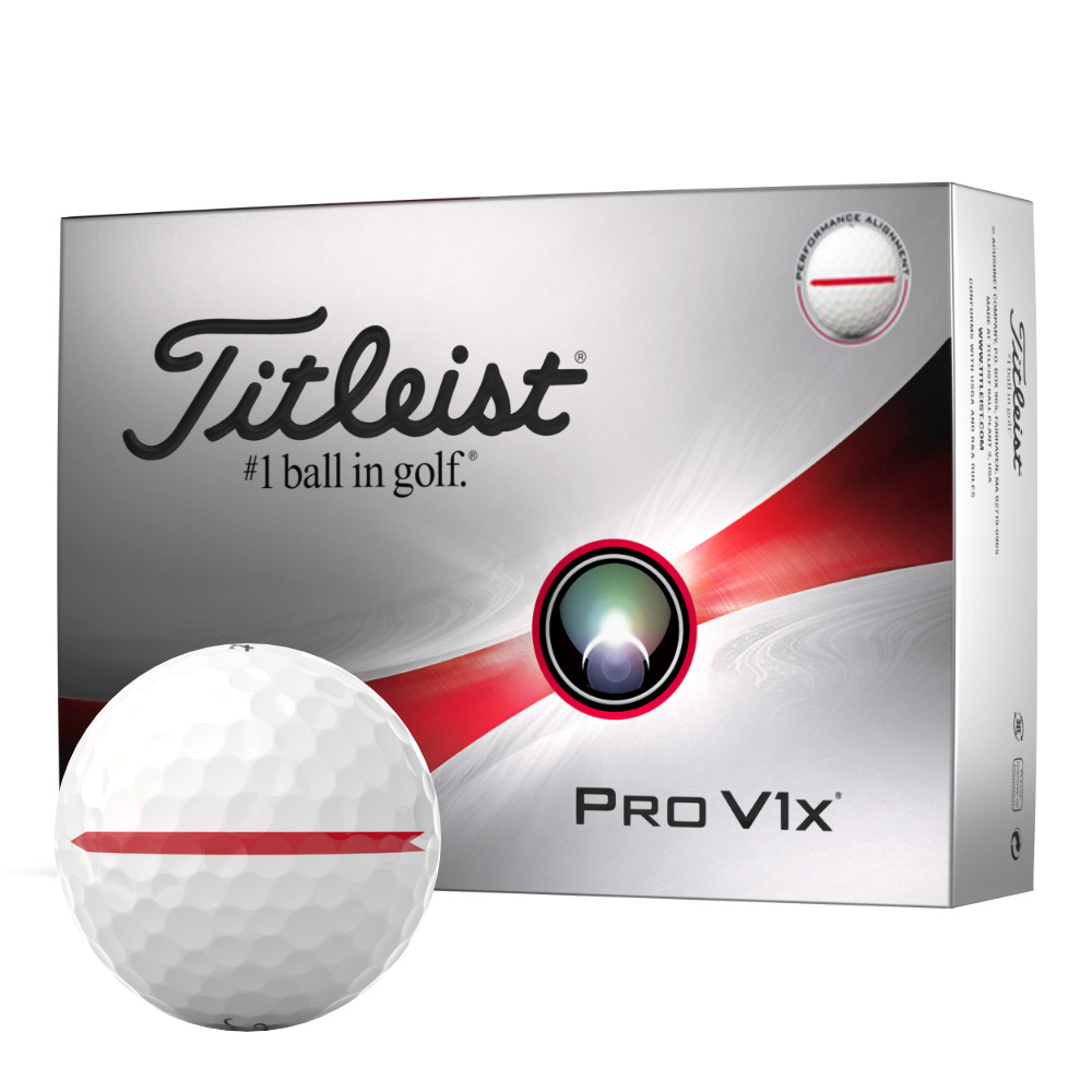 Titleist Pro V1x Performance Alignment Golf Balls