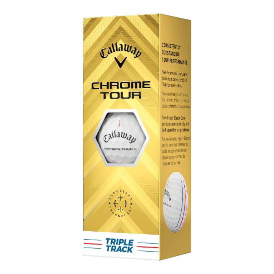 Picture of Callaway Chrome Tour (XMAS Double Dozen) Triple Track Golf Balls